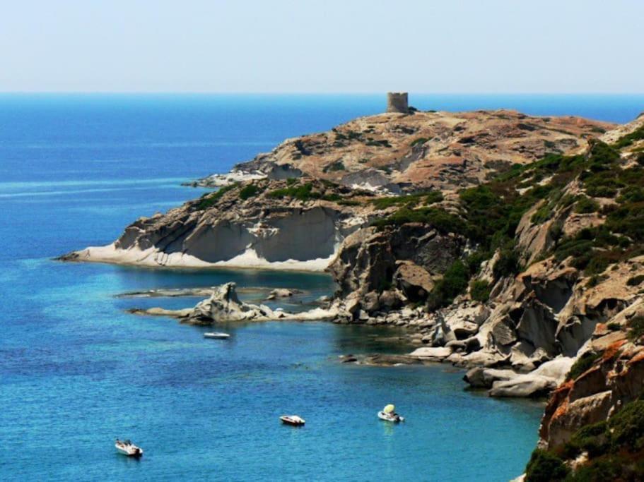 Casa Sulla Spiaggia A Porto Alabe P 3187 מראה חיצוני תמונה
